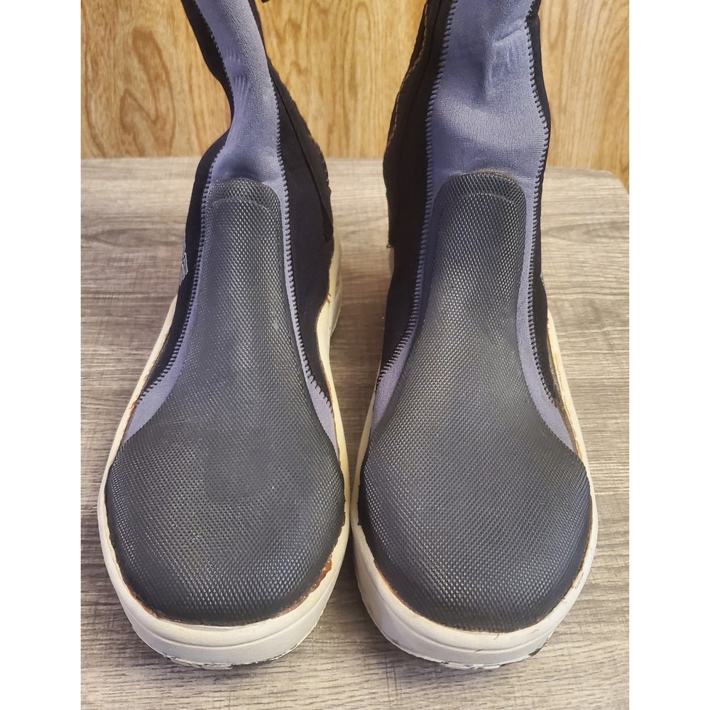 Bare Scuba Dive Side Zip Booties Men's Size L‎ 9 Black - Picture 2 of 11